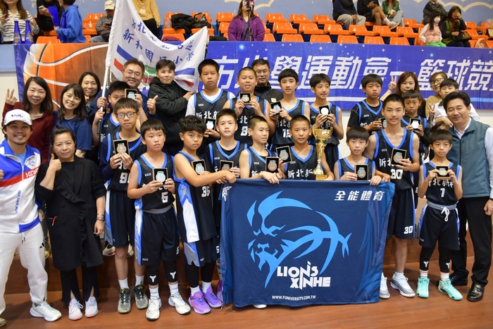 114年新北市小學運動會 籃球競賽 男童乙組第二名圖片
