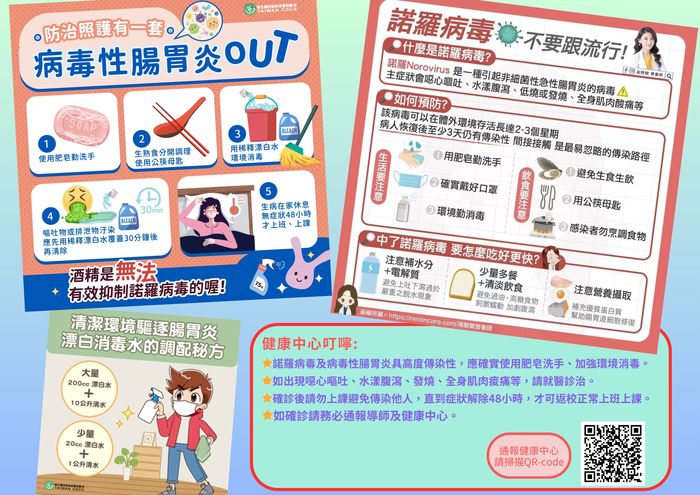 諾羅病毒防治宣導