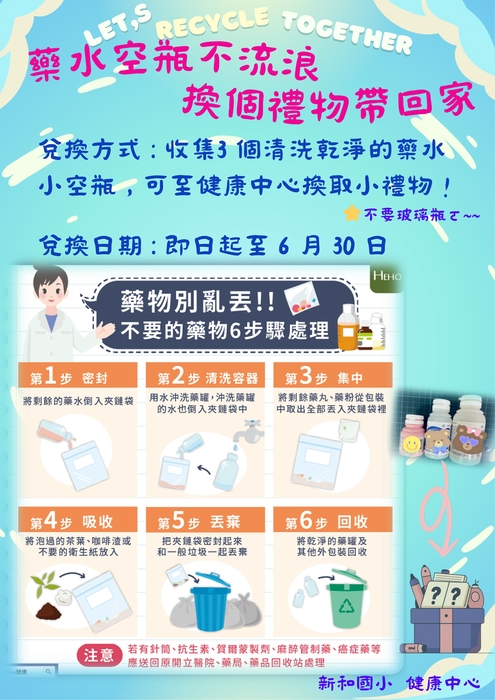 藥水空瓶不流浪